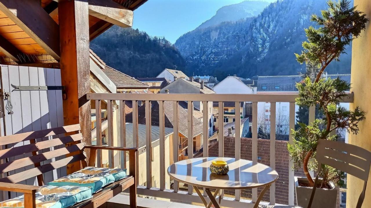 Yellow Home-By So'Serenityhome-Balcon Vue Montagne-Mezzanine Cluses Exterior photo