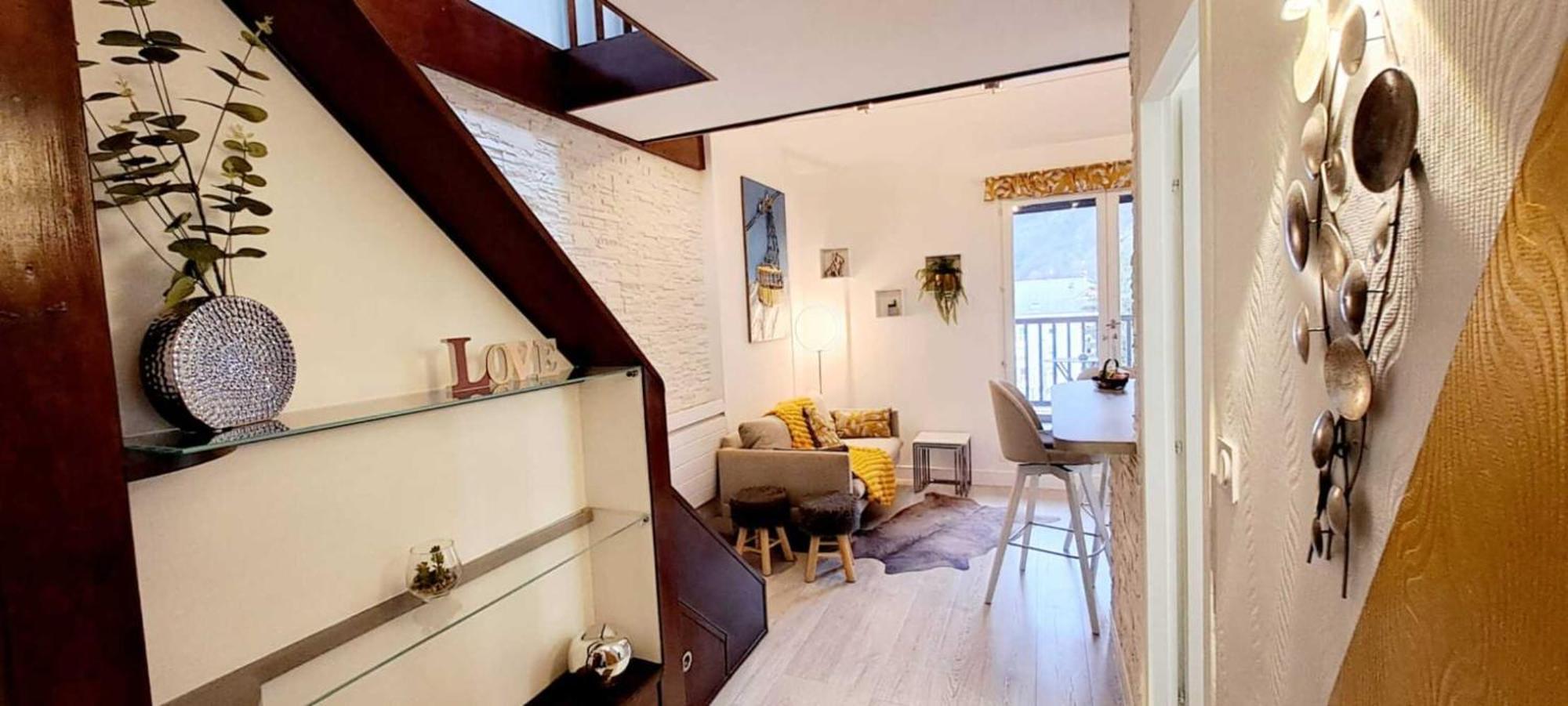 Yellow Home-By So'Serenityhome-Balcon Vue Montagne-Mezzanine Cluses Exterior photo